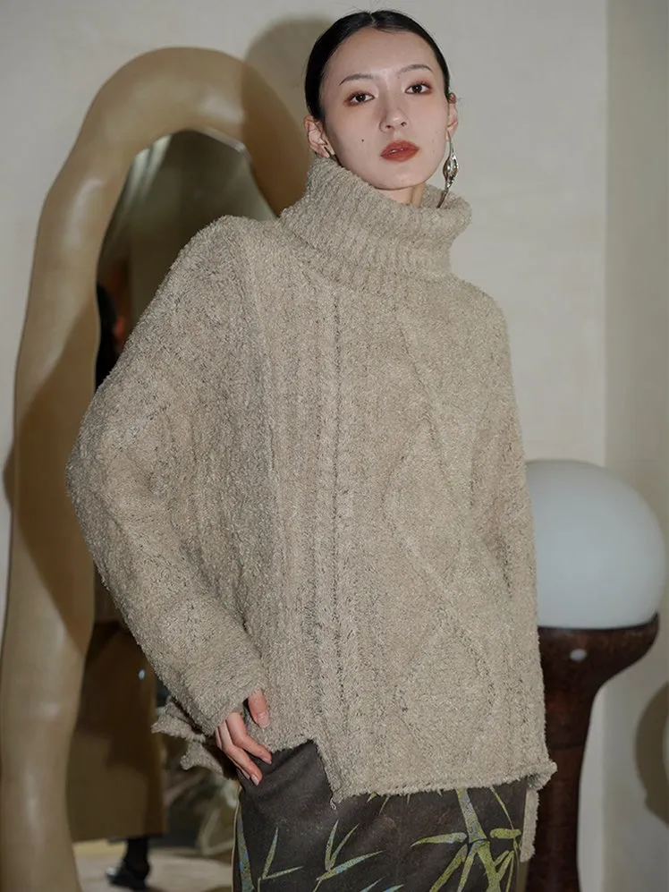Turtleneck Knitted Sweater