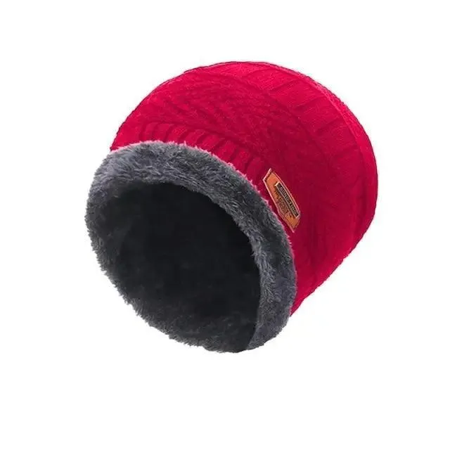 Unisex Winter Scarf Warm Beanies Breathable Hats One Size For Boys Modern Design Cap And Scarf Sets