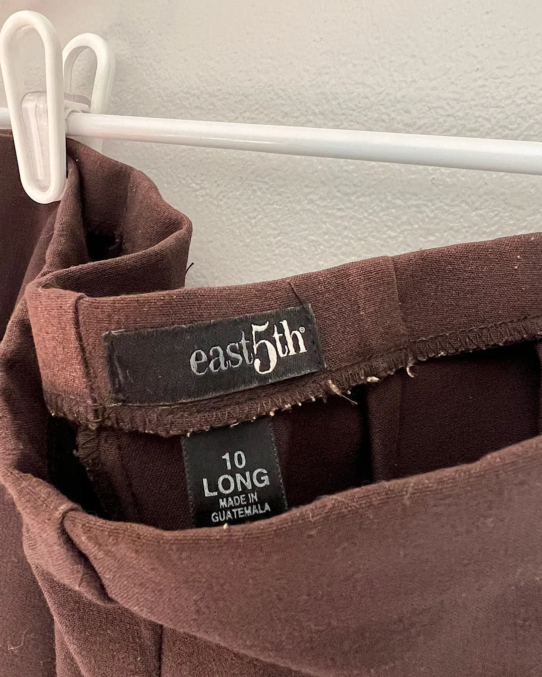 Vintage High Waisted Brown Trouser Pant