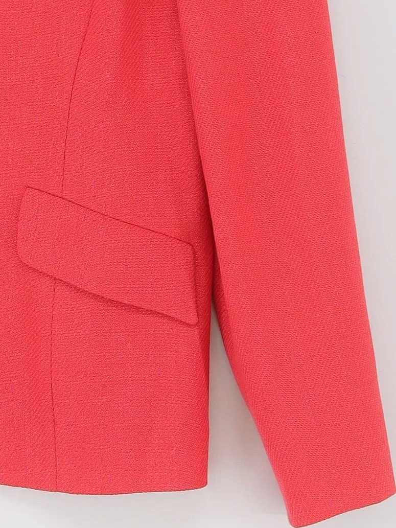 Viyella Women's Blazer UK 8 Pink Wool with Linen, Other