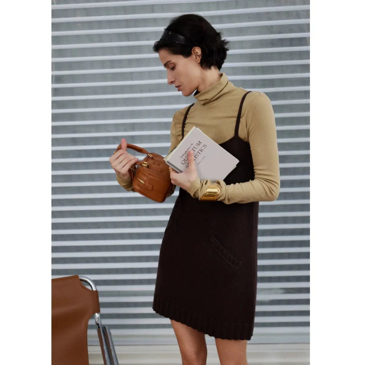 Warm Lyocell Blend Turtleneck