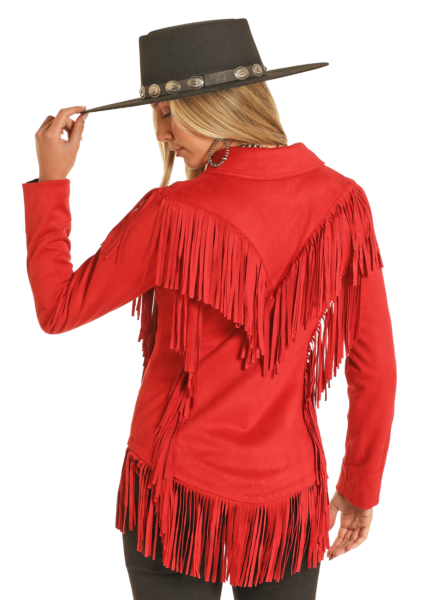 Western Micro Suede Jacket