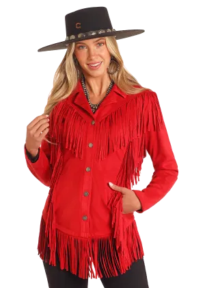 Western Micro Suede Jacket