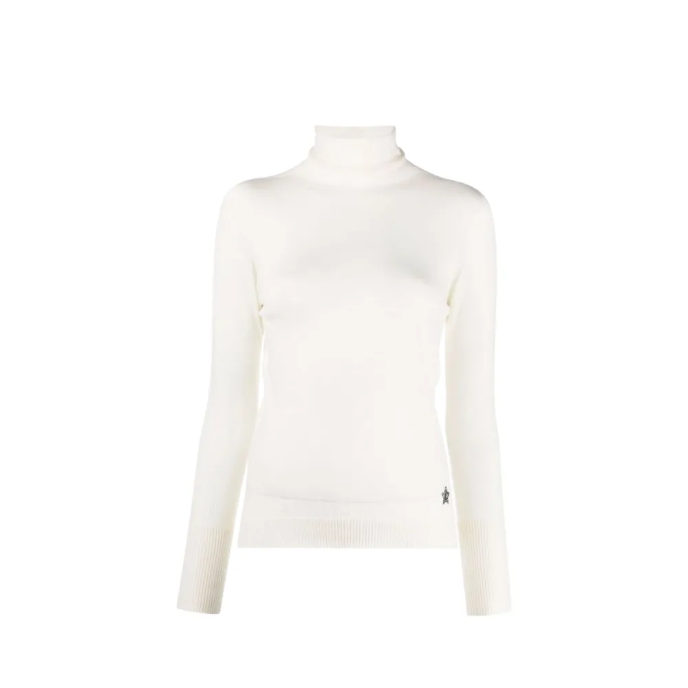 White Cashmere Turtleneck