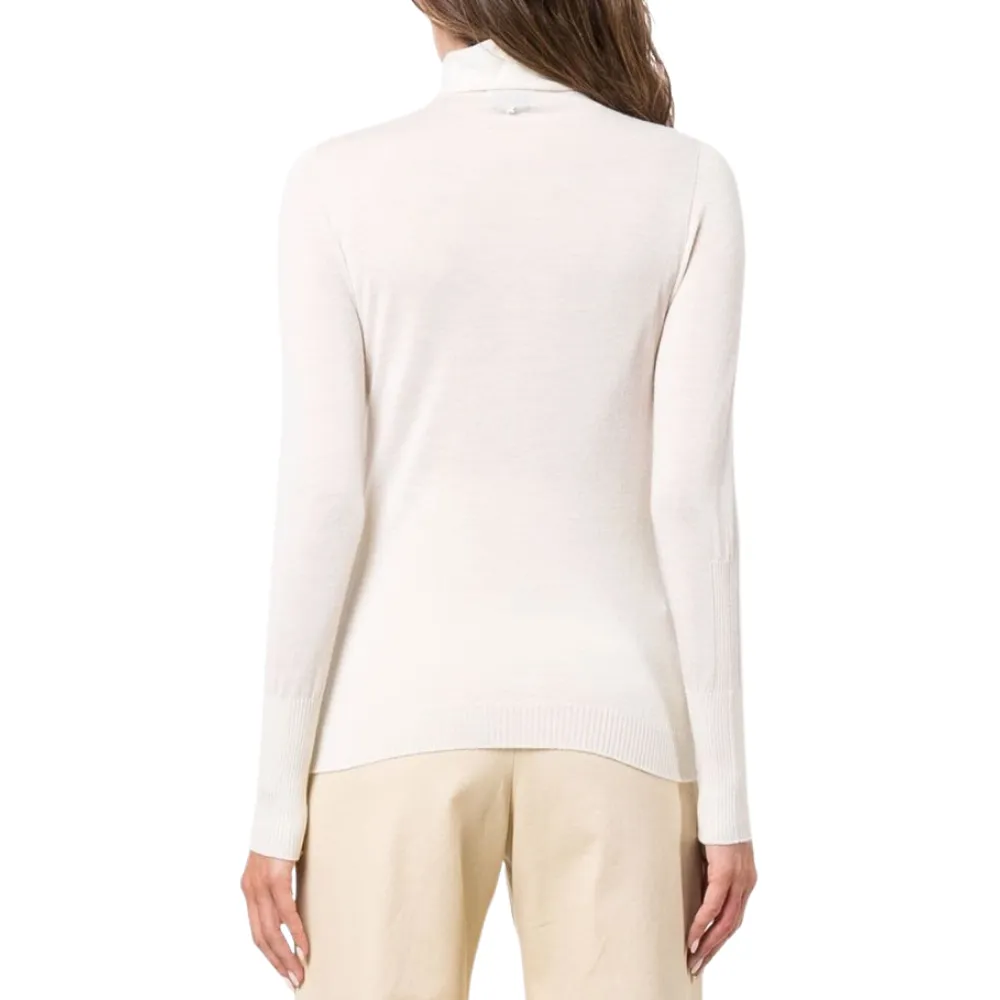 White Cashmere Turtleneck