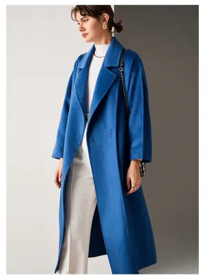 winter autumn clothes ladies luxury long wool trench coat women