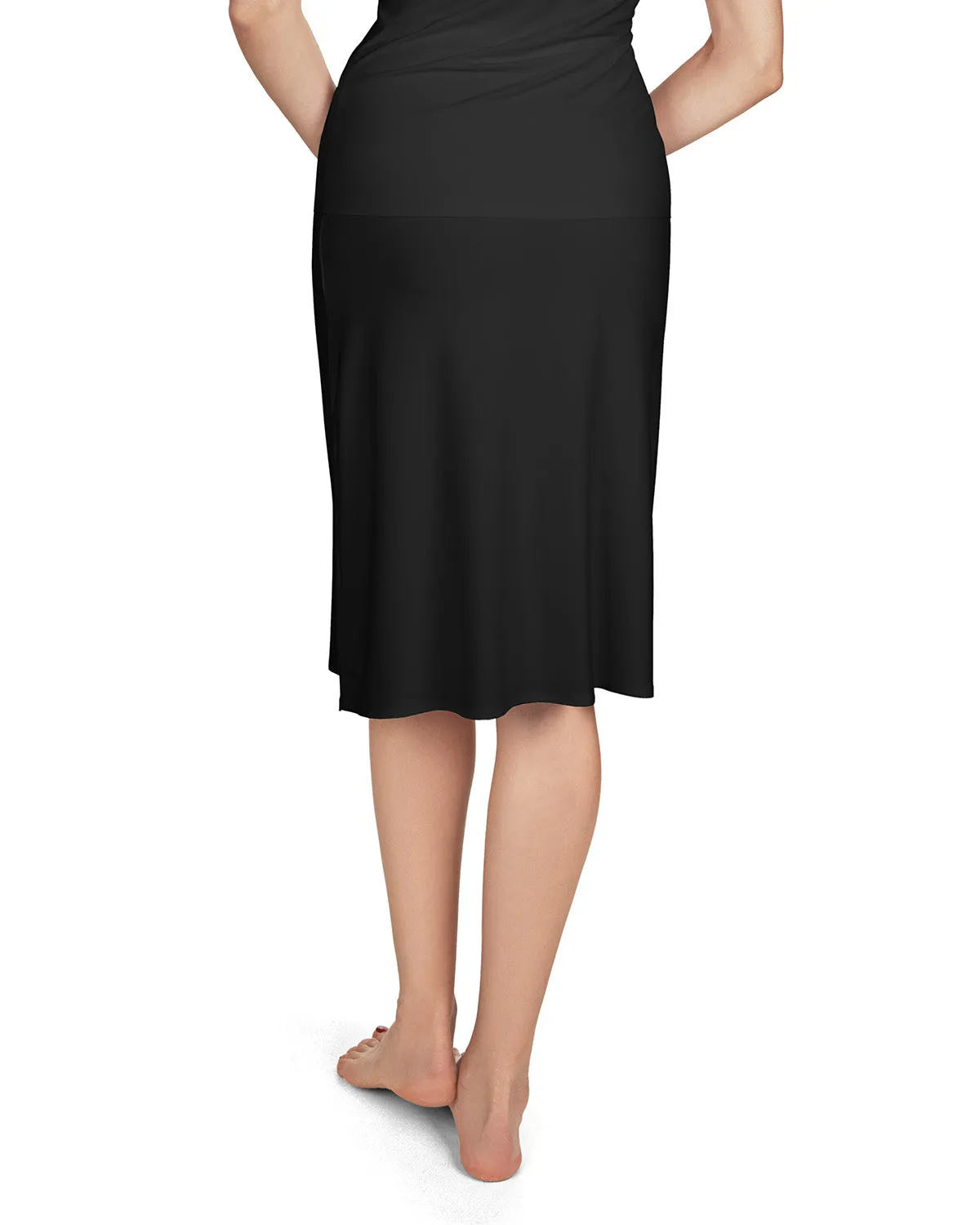 Women's High-Waist Double-Bonded 26" Half Slip