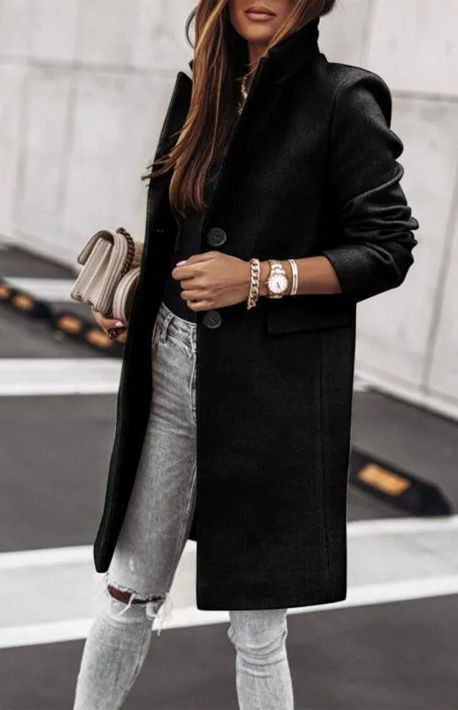 Women's Woven Winter Coat