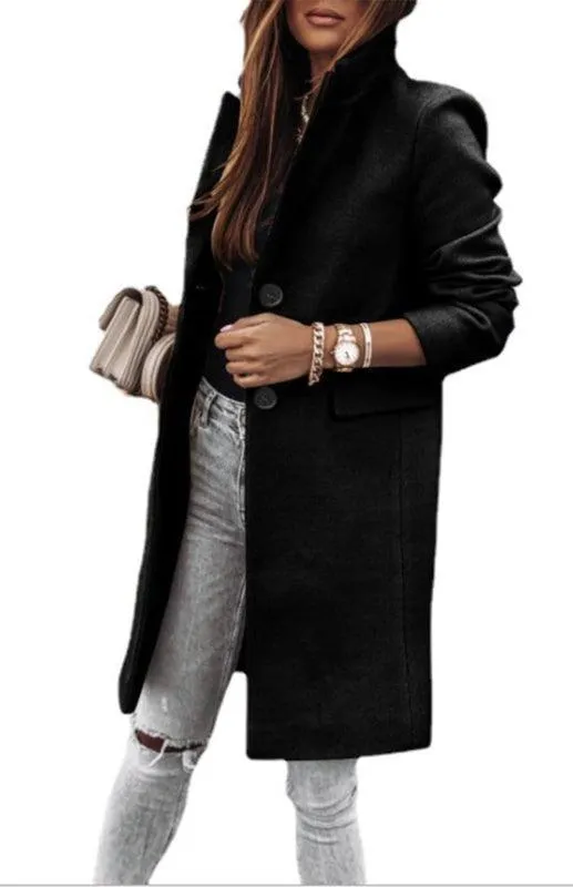 Women's Woven Winter Coat