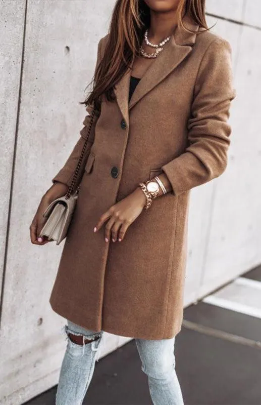 Women's Woven Winter Coat
