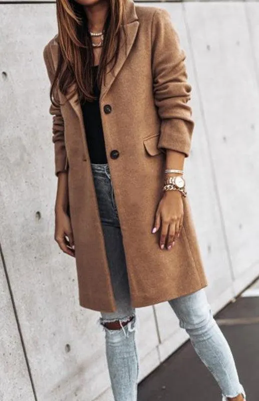 Women's Woven Winter Coat