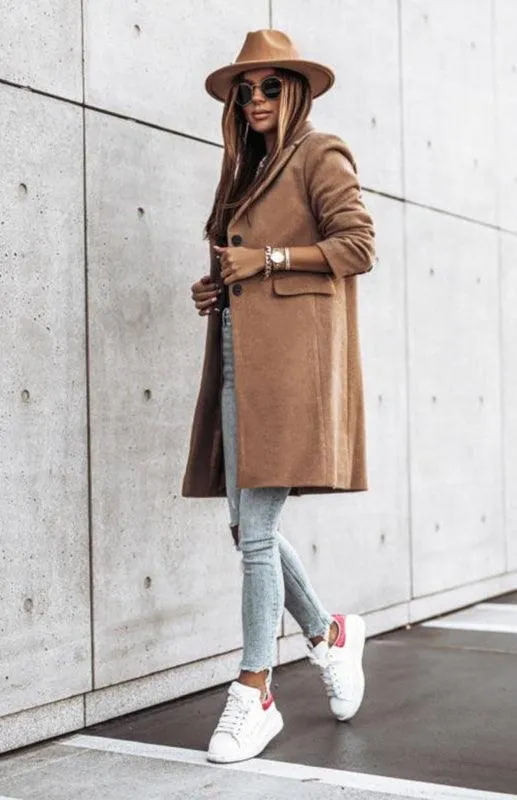 Women's Woven Winter Coat