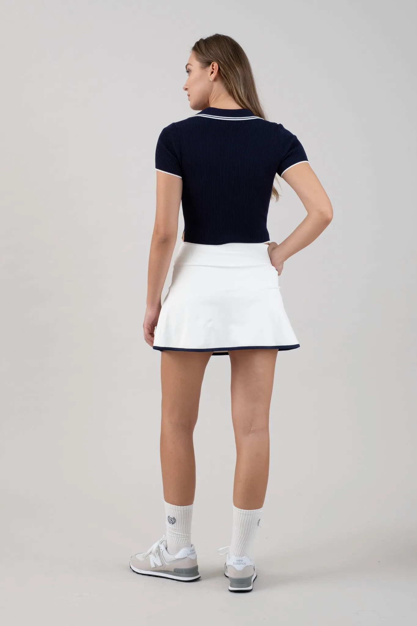 WRAP TENNIS MINI SKIRT WITH SHORTS