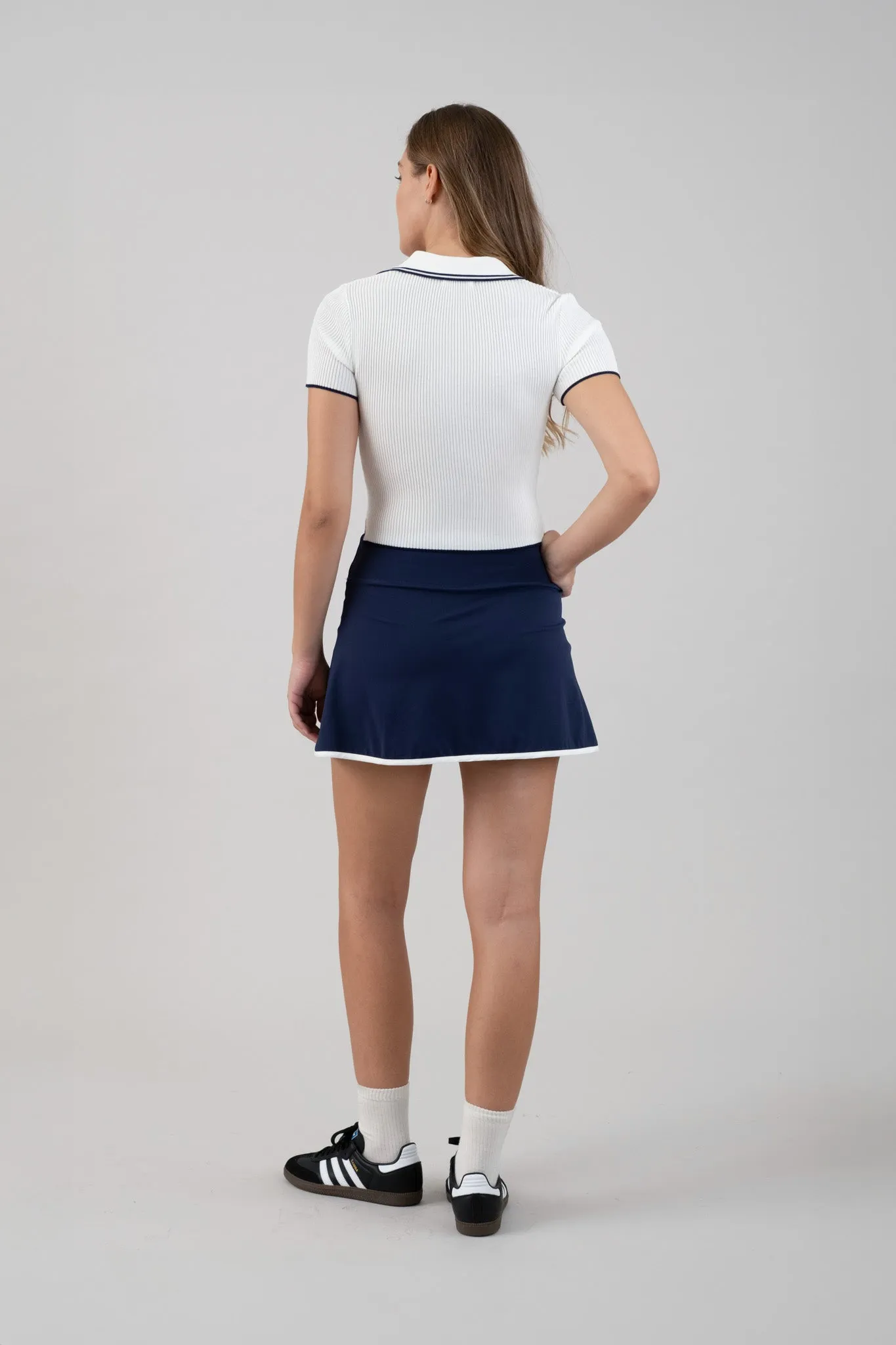WRAP TENNIS MINI SKIRT WITH SHORTS