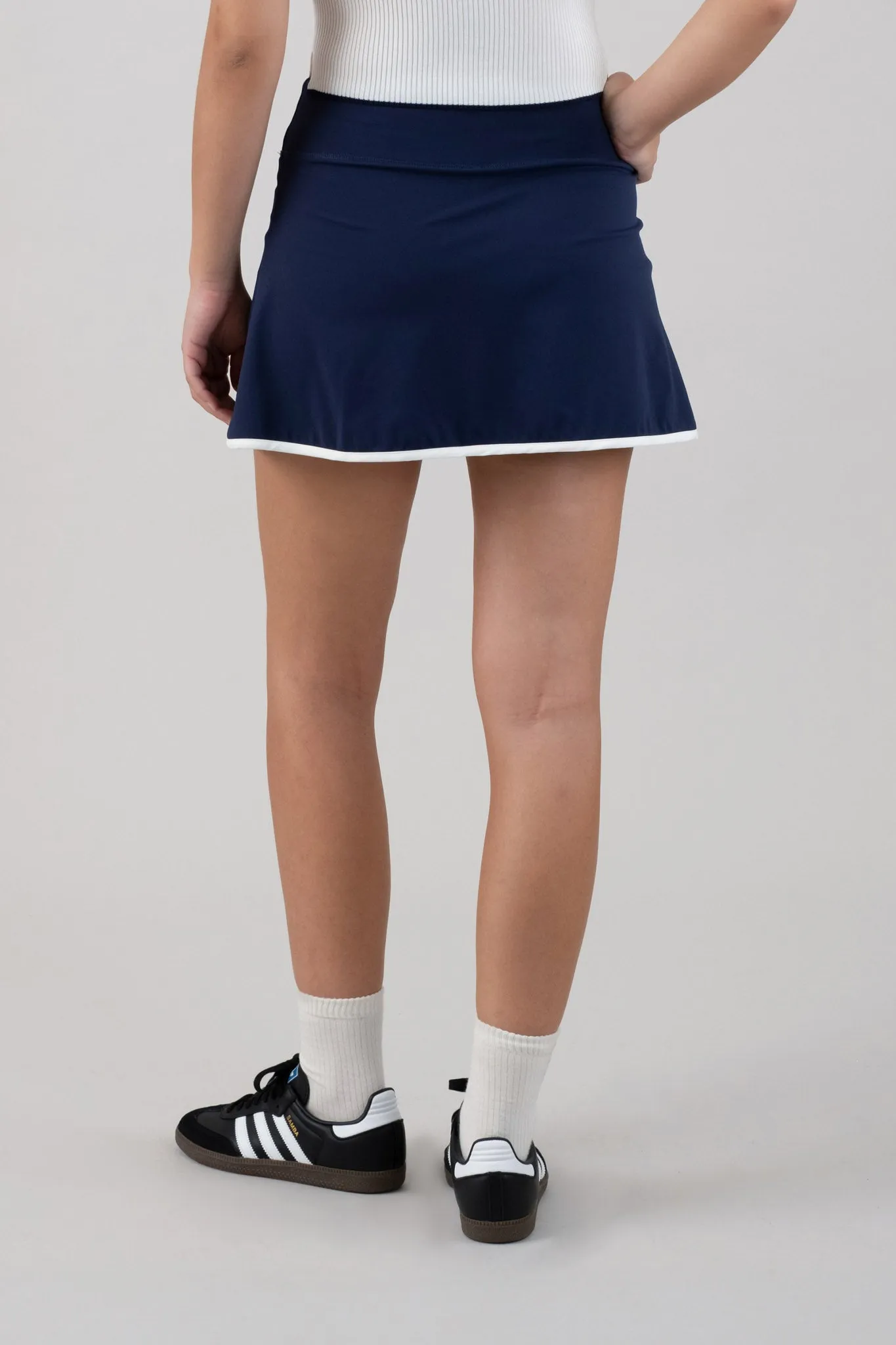 WRAP TENNIS MINI SKIRT WITH SHORTS