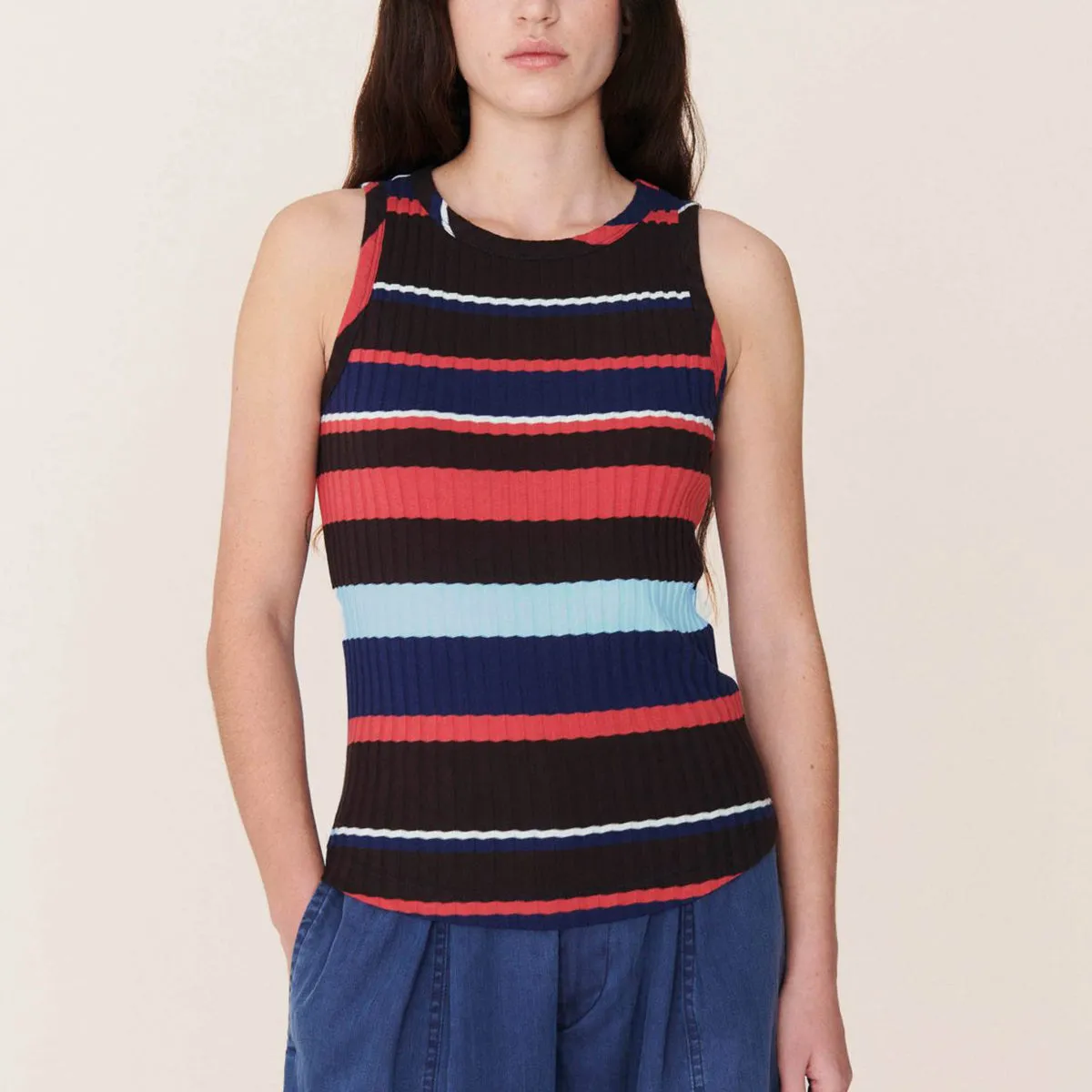 YMC Rainshine Stripe Vest