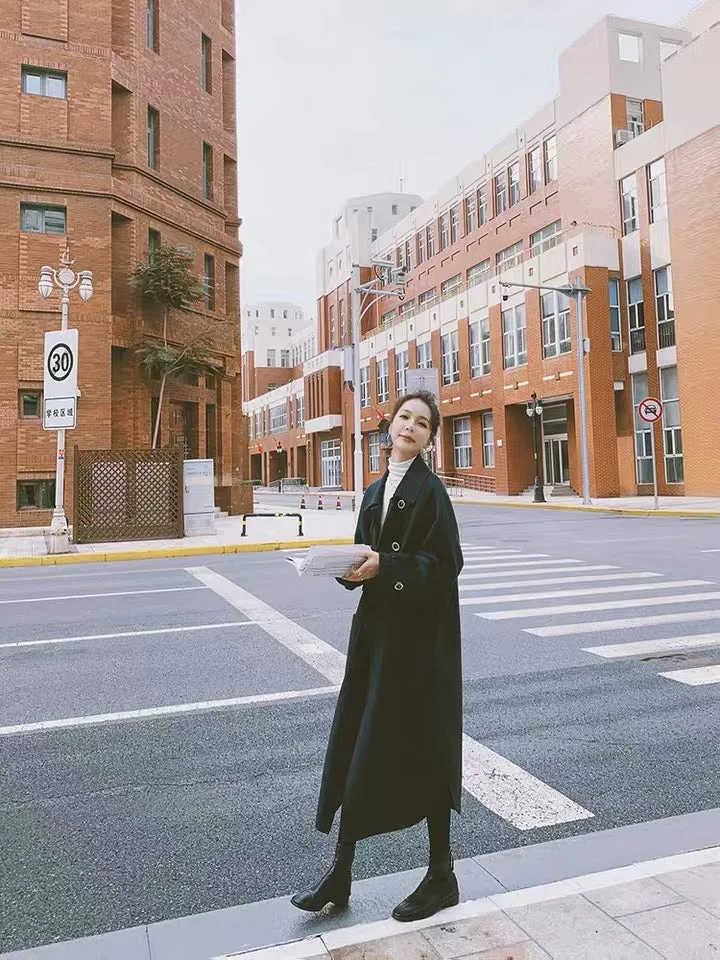 ZABRI Newest design top quality winter plus size Long cashmere wool coat women